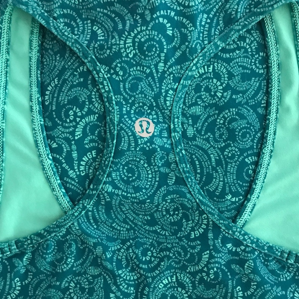 Lulu lemon athletic tank top